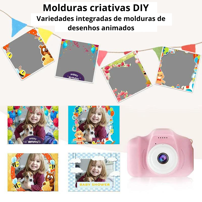 Mini Câmera Digital Infantil