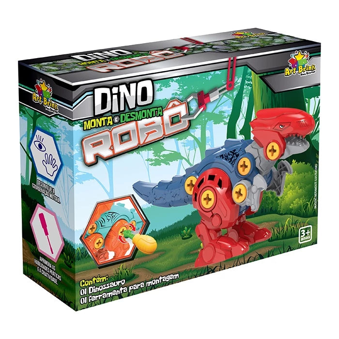 Dinossauro Monta E Desmonta Brinquedo Coleção