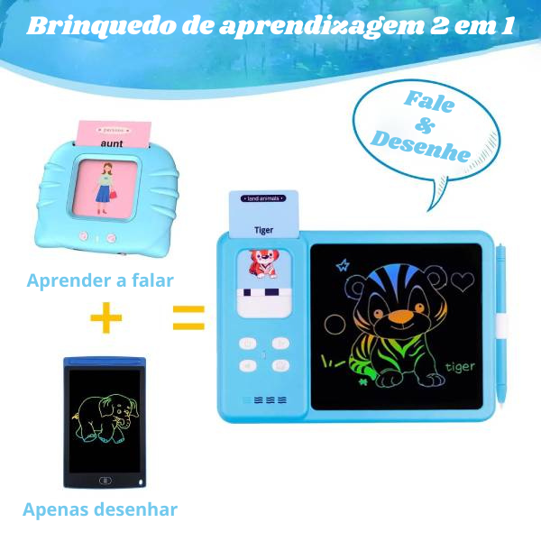 Tablet Card Kids In English