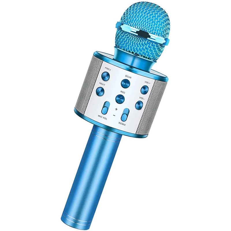 Microfone Infantil de Karaokê Bluetooth